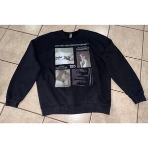 Taylor Swift the tortured poets department crewneck 2024 XL